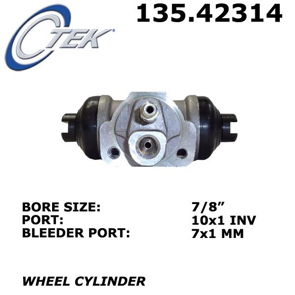 Centric Parts CTEK Wheel Cylinder, 135.42314 135.42314 - main